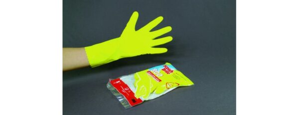 Guante P/goma Amarillo Fluor