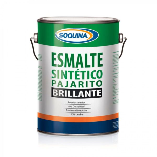 Esmalte Sint. Blanco Pajarito Galon Soquina