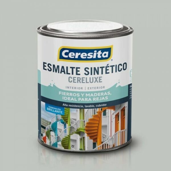 Esmalte Sint. Gris Perla 1/8gl 400cc Ceresita