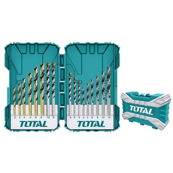 Juego Broca Fierro Y Cemento 16pcs Total