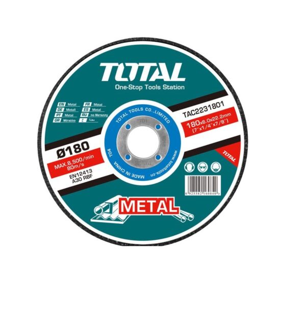 Disco Desbaste 71/4" x 6mm Total (tac2231801)