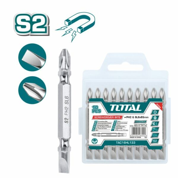 Set Punta Phillips Ph-2 Y Paleta C/u Total (tac16hl133)