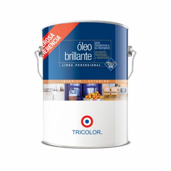 Base A Oleo Profecional Brillante Galon Tricolor