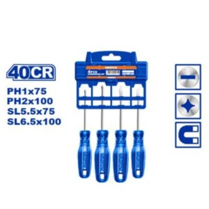 Set Destornillador 4pzs Wadfow (wss2204)