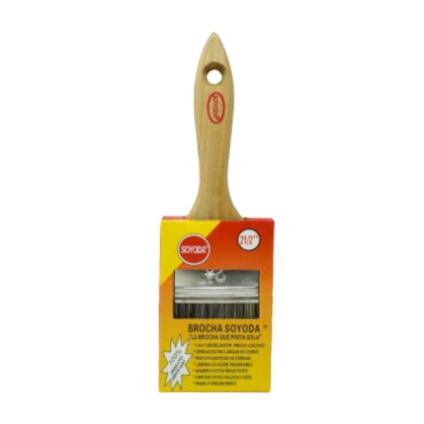 Brocha M/madera 2 1/2" Soyoda