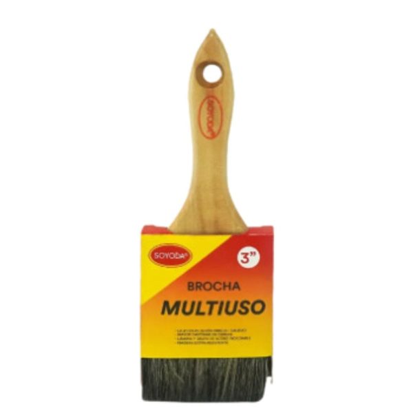 Brocha M/madera 3" Soyoda