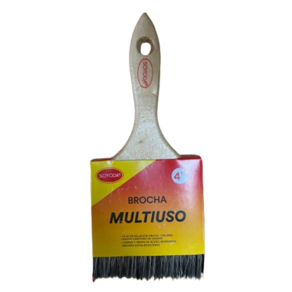 Brocha M/madera 4" Soyoda
