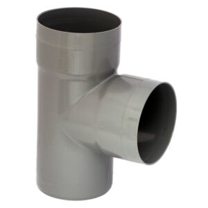 Tee Pvc 40x40mm Gris