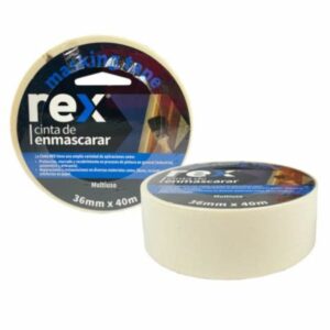 Cinta Enmascarar 1.5" (36mm) C/u (pegote) Rex