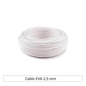 Cable Eva 2,5mm Blanco x Rollo 100mt
