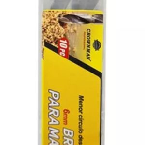 Broca Madera 6mm C/u Crownman