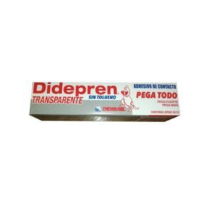 Adhesivo Contacto Transp Didepren 60cc Dideval