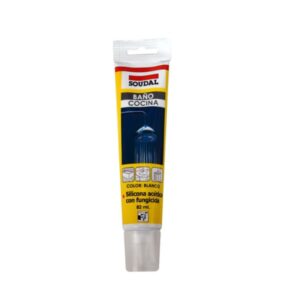 Silicona Pomo Baño Blanca 85grs Hfull