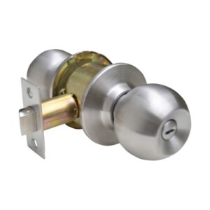 Cerradura Pomo Baño (b500) Acero Inox Daumer