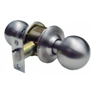 Cerradura Pomo Simple Paso (p500) Inox Daumer