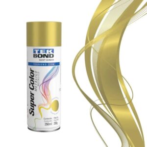 Spray Metalico Dorado 350ml Tek Bond