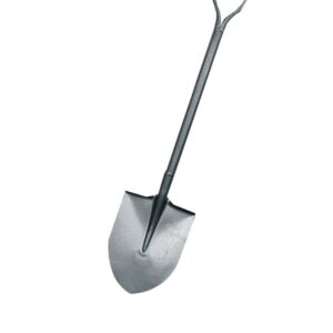 Pala Huevo Mango Metalico Color  Amartillado Gris Lioi