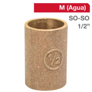 Copla So-so 1/2" Bronce