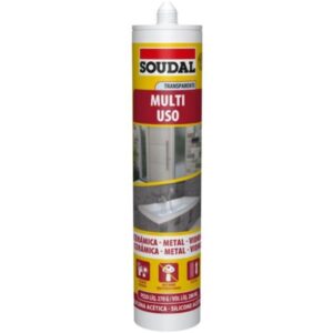 Silicona Multiproposito Trasnparente Soudal