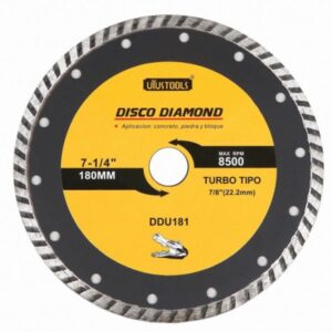 Disco Corte Diamantado 7 1/4" Turbo Uyustools (ddu181)