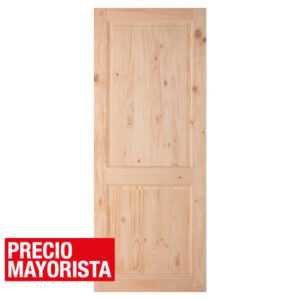 Puerta Pino Radiata 75cms x 2mts