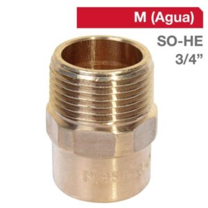 Terminal So-he 3/4" Bronce