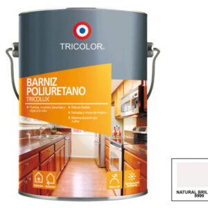 Barniz Vitrificante Poliuretano Tricolux Brillante Tricolor