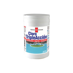 Cloro Tabletas P/piscina Pote 1kg Quimica Universal