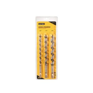 Set Broca Madera Serpentina 3pcs (bcm301)