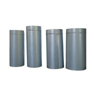 Cañon Zinc 0.4 x 4" x 1mt C/u