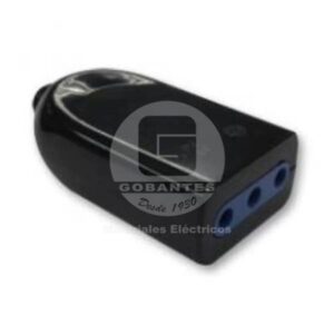 Enchufe Volante Hembra 3p+ T 16amp Negro Ekoline