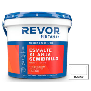Base A Esmalte al Agua Semibrillo Pintamax Revor Galon