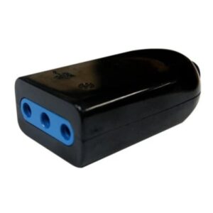 Enchufe Volante Hembra 2p+ T 10amp Negro Ekoline