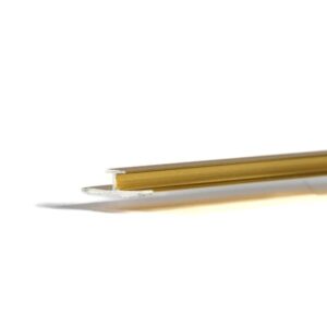 Perfil H Dorado Pme 2,50cm (marmol Elegant)