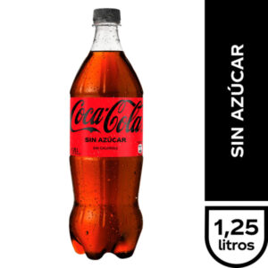 Coca Cola S/azucar 1.25 Lts