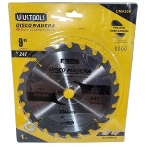 Disco Sierra 9 x 24 Stes Madera Uyustools