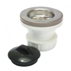 Desague Metalico 1 1/2" con Tapon Hoffens