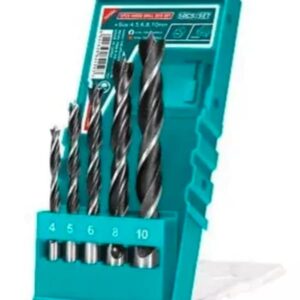 Juego 5 Brocas Madera (4,5,6,8,10 Mm) Total