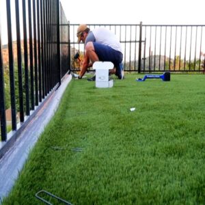 Pasto Sintetico 25 mm x 2 de Ancho x mt Lineal