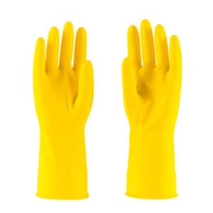 Guante Latex Amarillo (m) Household
