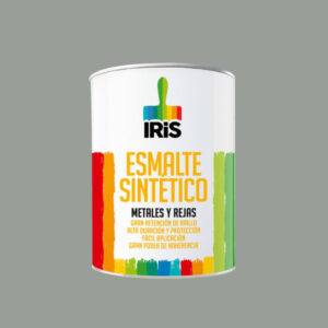 Esmalte Sint. Gris Plata Litro Iris