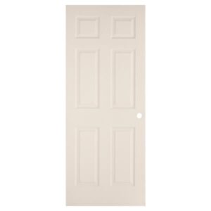 Puerta Sinfonia Hdf 6 Paneles Blanca 75cms x 2mts